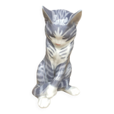 Royal Copenhagen porcelain cat signed