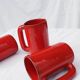 3 large mugs (tankards) from Vallauris, 1970s
