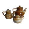 Set of 3 signed coffeemakers Montgolfier 1960 teapots