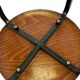 Set of 4 Vintage stools - work stool - Eromes Marko - 60s minimalist design