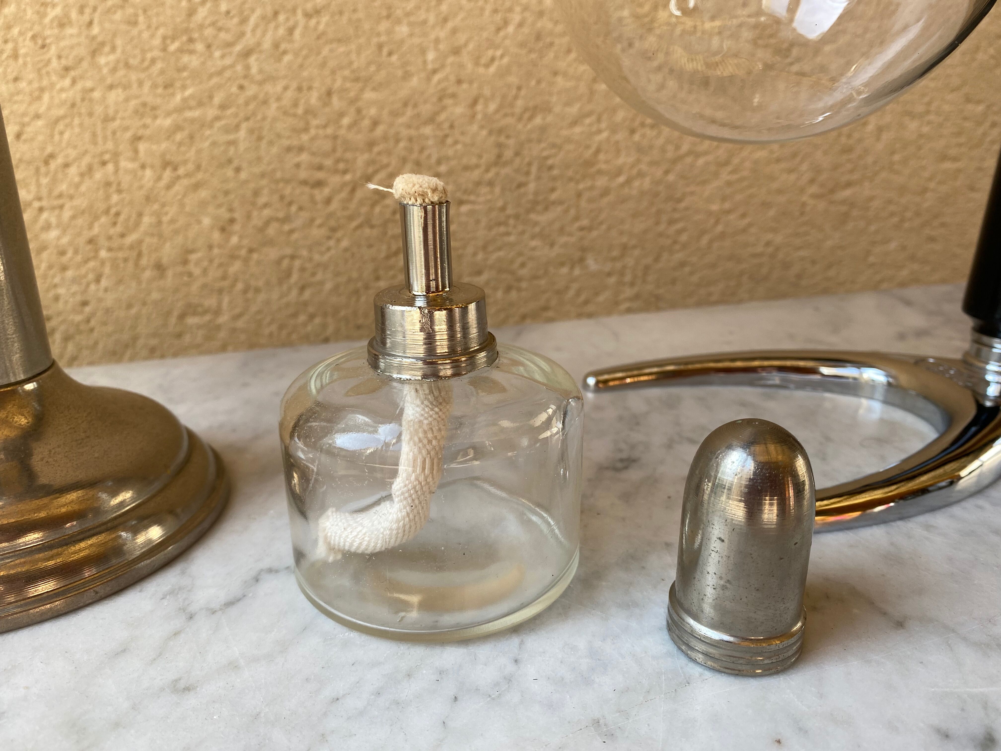 Cafetière à dépression Cona 6 tasses complète avec porte filtre vintage années 60 tbe