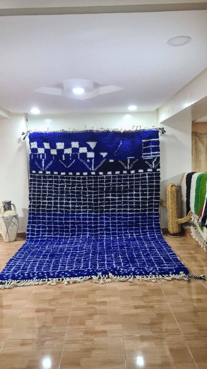 Handmade Beni Ouarain rug 300x200 cm