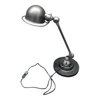 Lampe Jielde un bras patine graphite lampe industrielle d'atelier