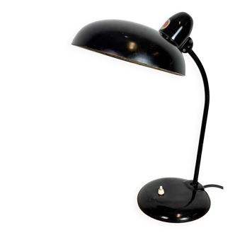 Black Industrial Bauhaus Table Lamp from Escolux, 1930s