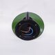 Antique outdoor lamp in enamelled sheet metal