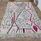Handmade wool Berber rug 300 X 190 CM