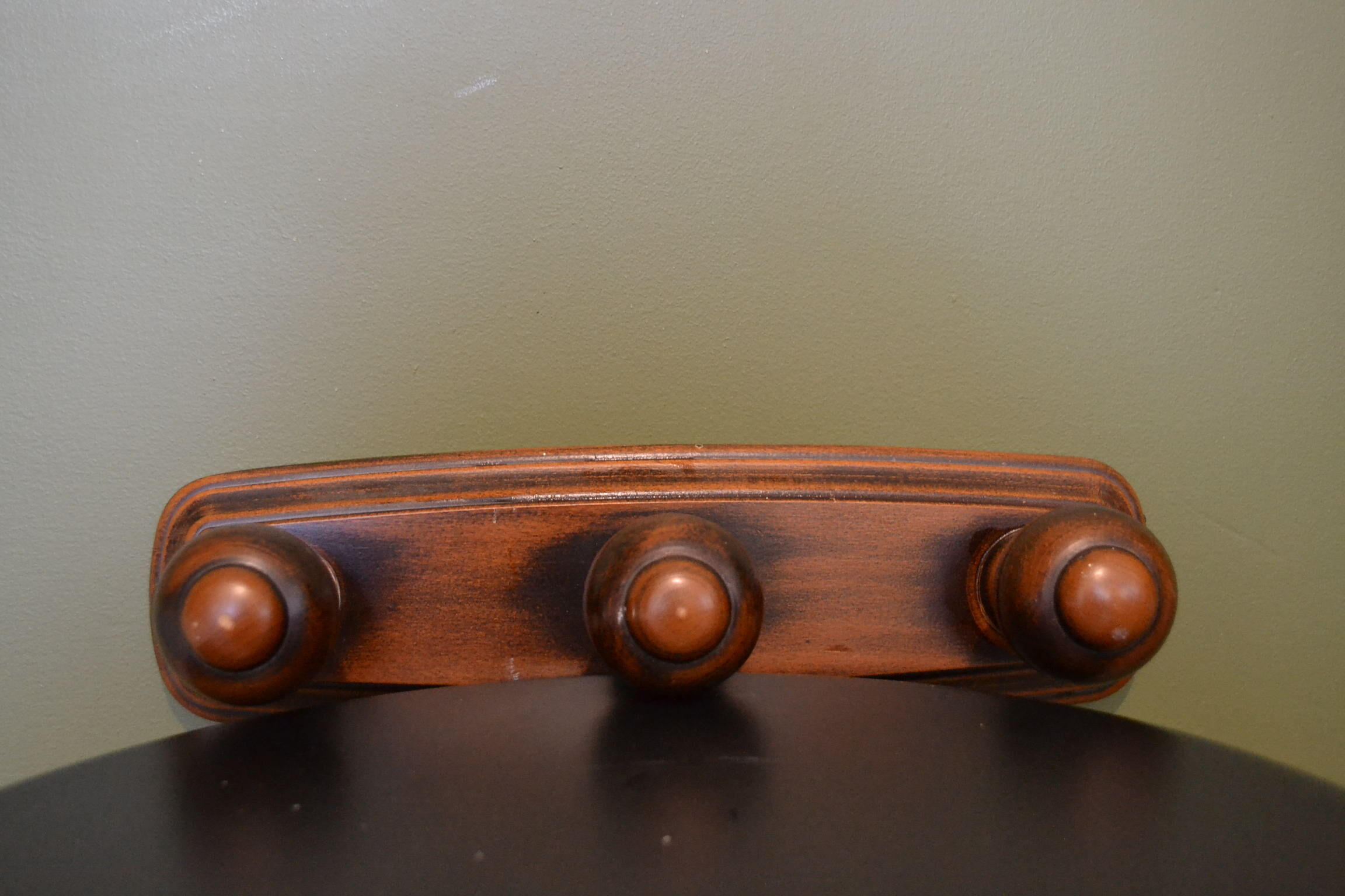 Porte manteaux 3 patères bois
