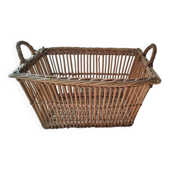 Old laundry basket