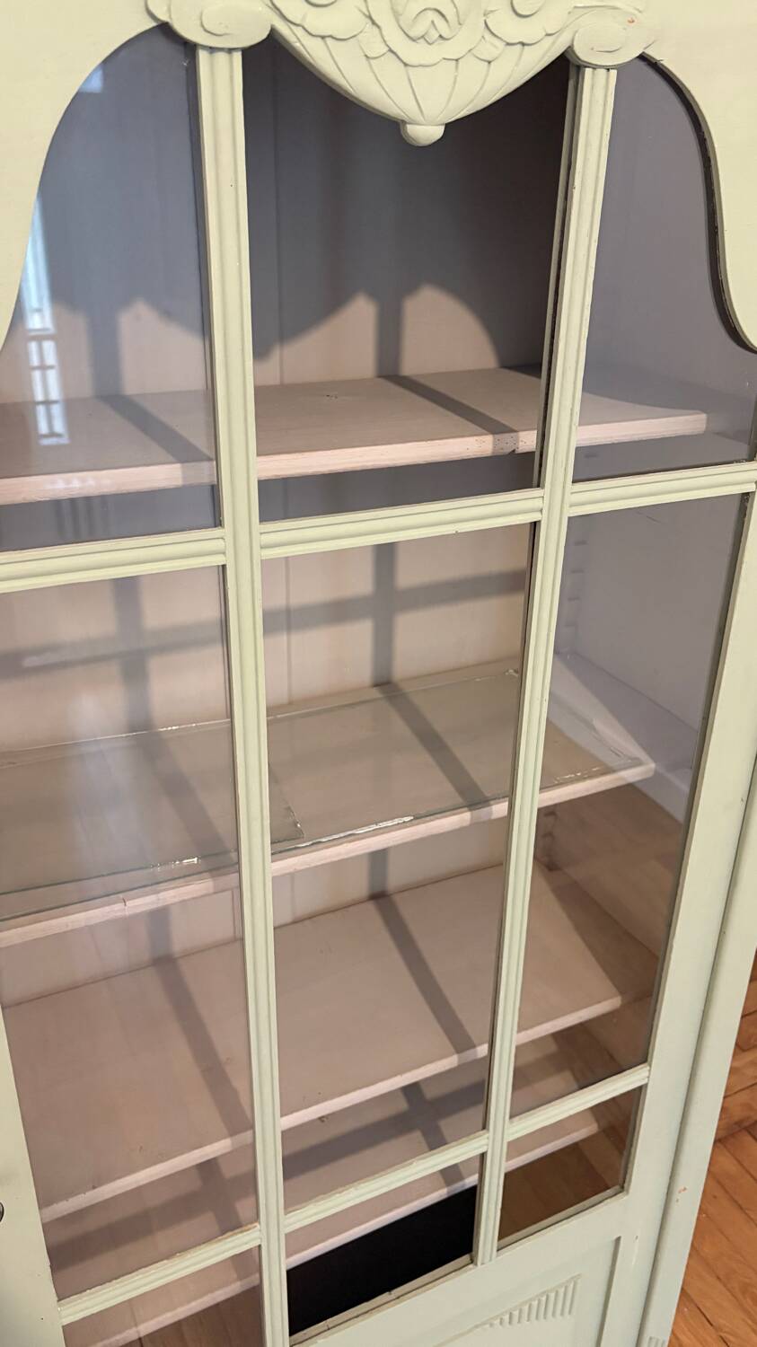 Vintage glass cabinet