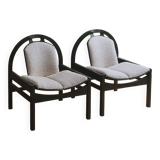 Pair of Baumann armchairs