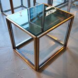 Vintage coffee table with 4 nesting tables