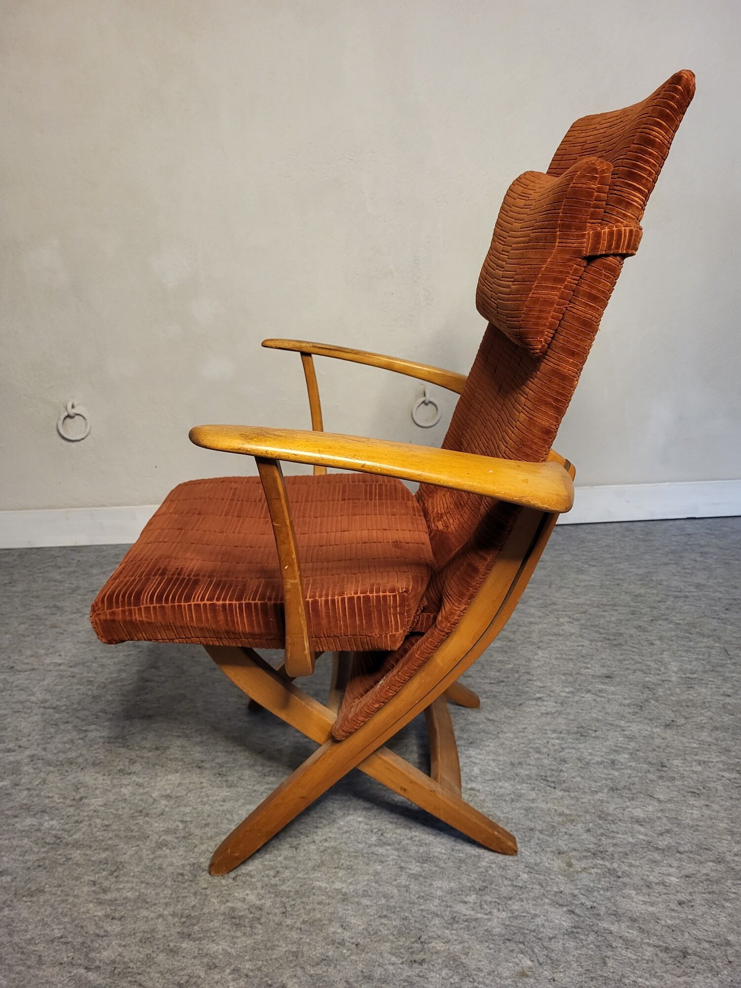 Armchair relax vintage 50s-60s brand Triconfort