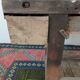 Old oak workbench
