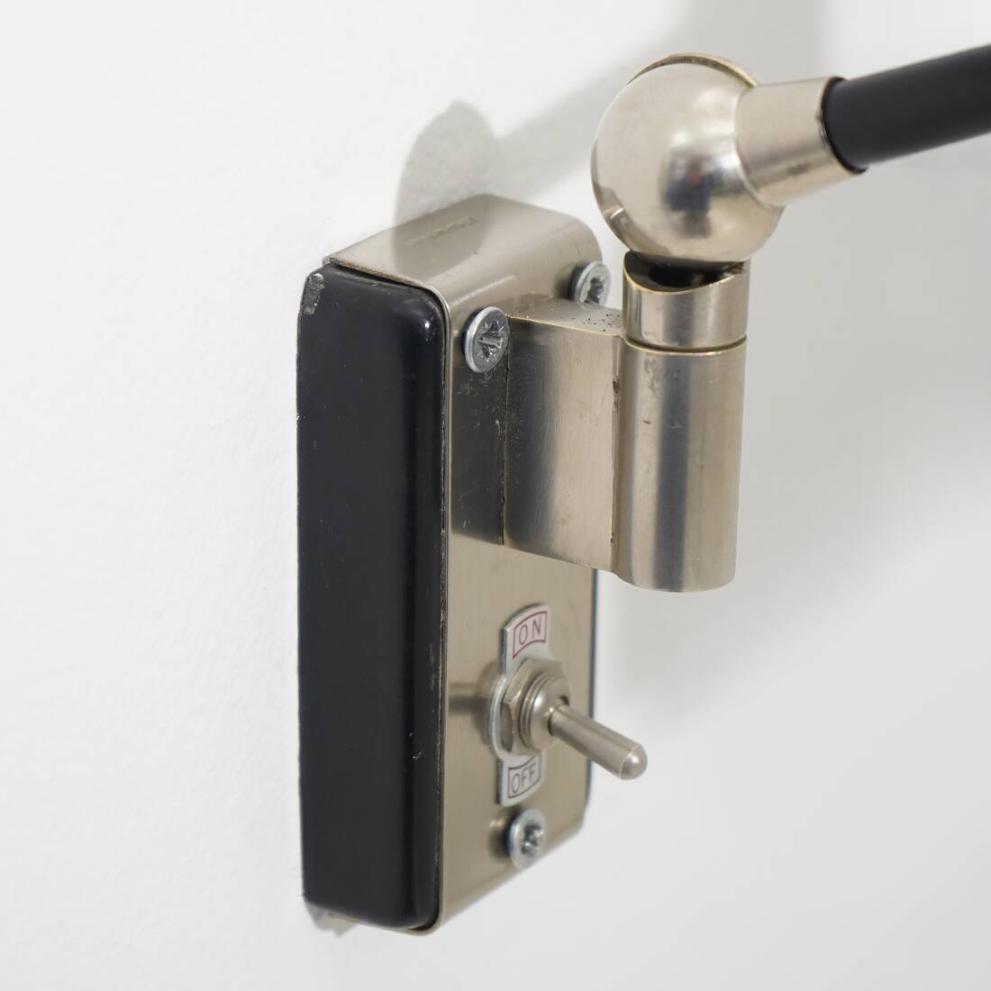 Stilnovo metal wall lamp, 1960s