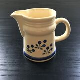 Pot à lait décor scandinave bleu