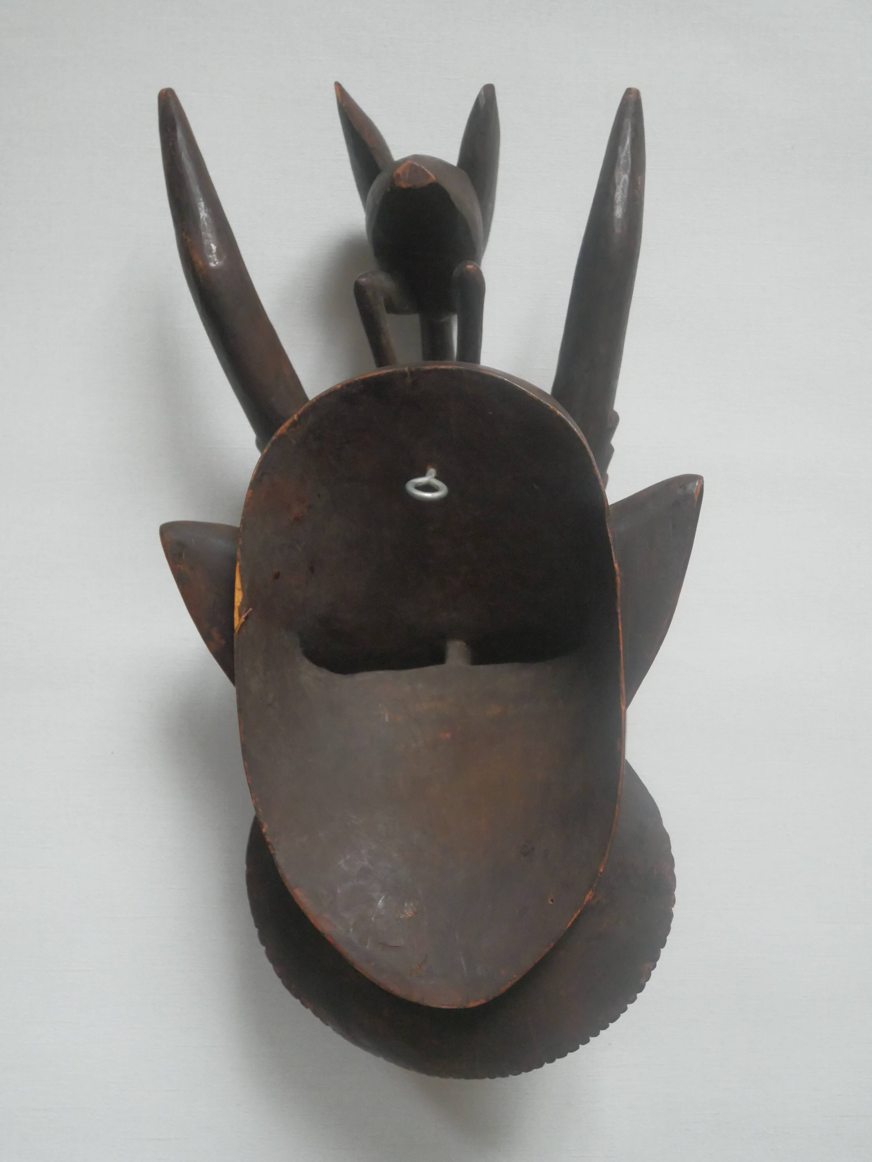 Tribal decoration mask sculpture ethnic African art