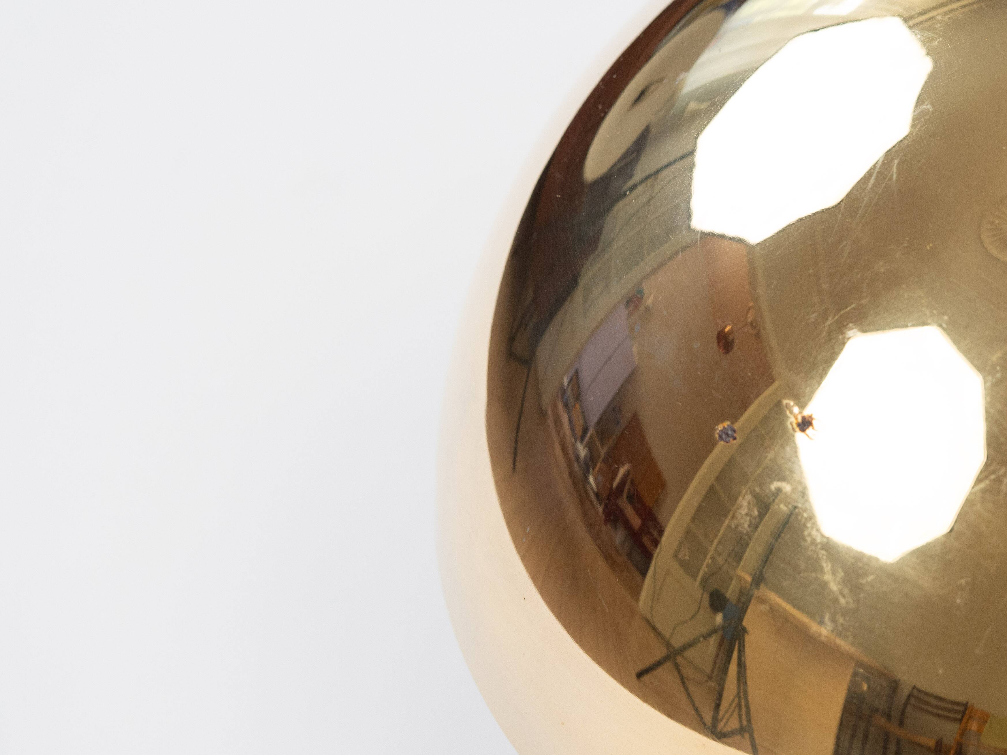 Danish vintage pendant lamp Milieu by Jo Hammerborg, Fog og Morup, 1970