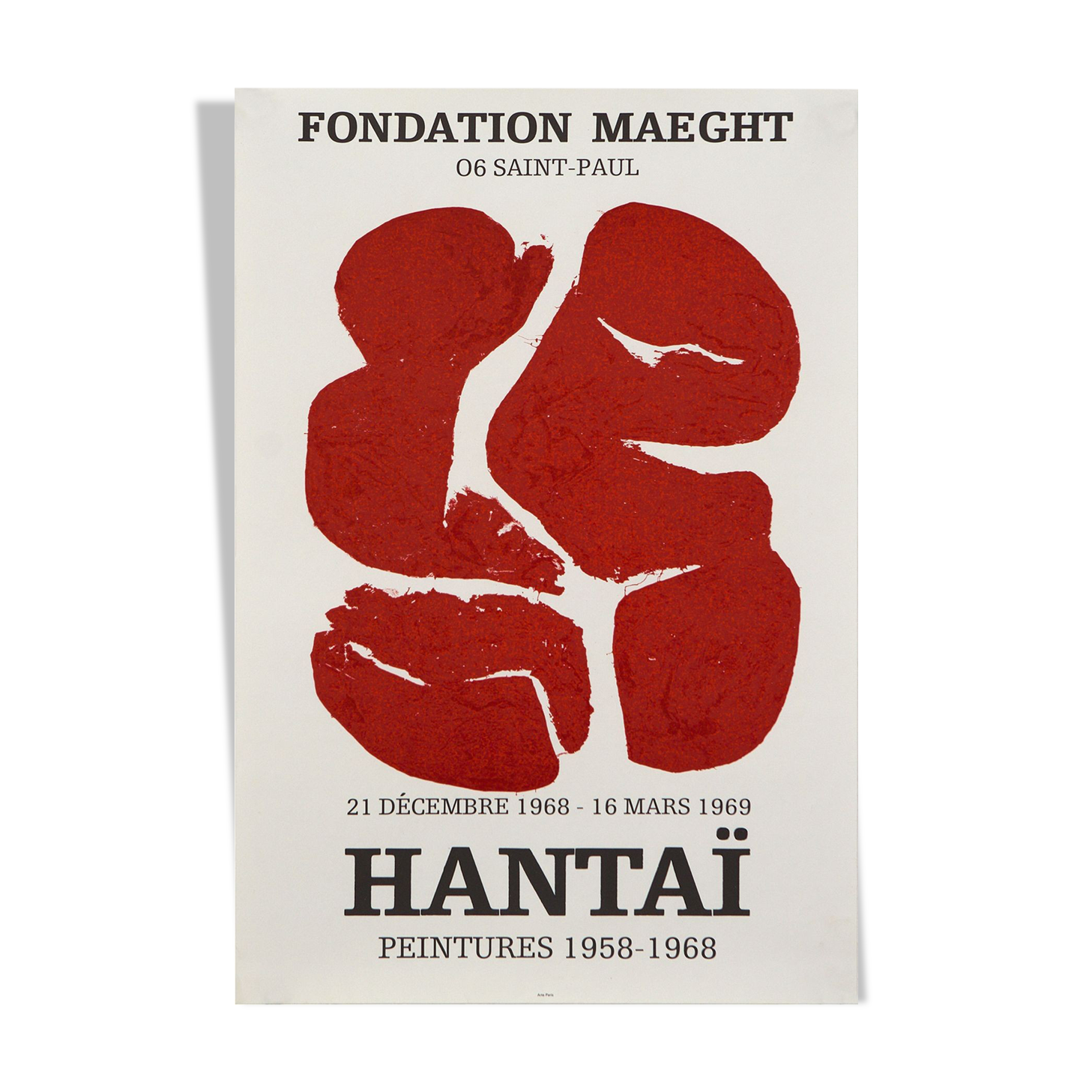Simon Hantaï, fondation maeght, 1968