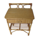 Bamboo with a drawer bedside - table years 70-