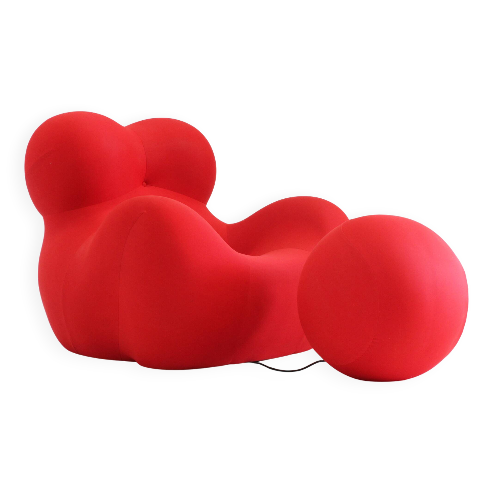 Fauteuil La Mamma Up5 avec ottoman par Gaetano Pesce pour B&B Italia