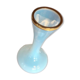 Single flower vase in opaline