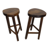 Brutalist bar stools
