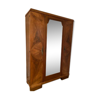 Vintage art deco wardrobe
