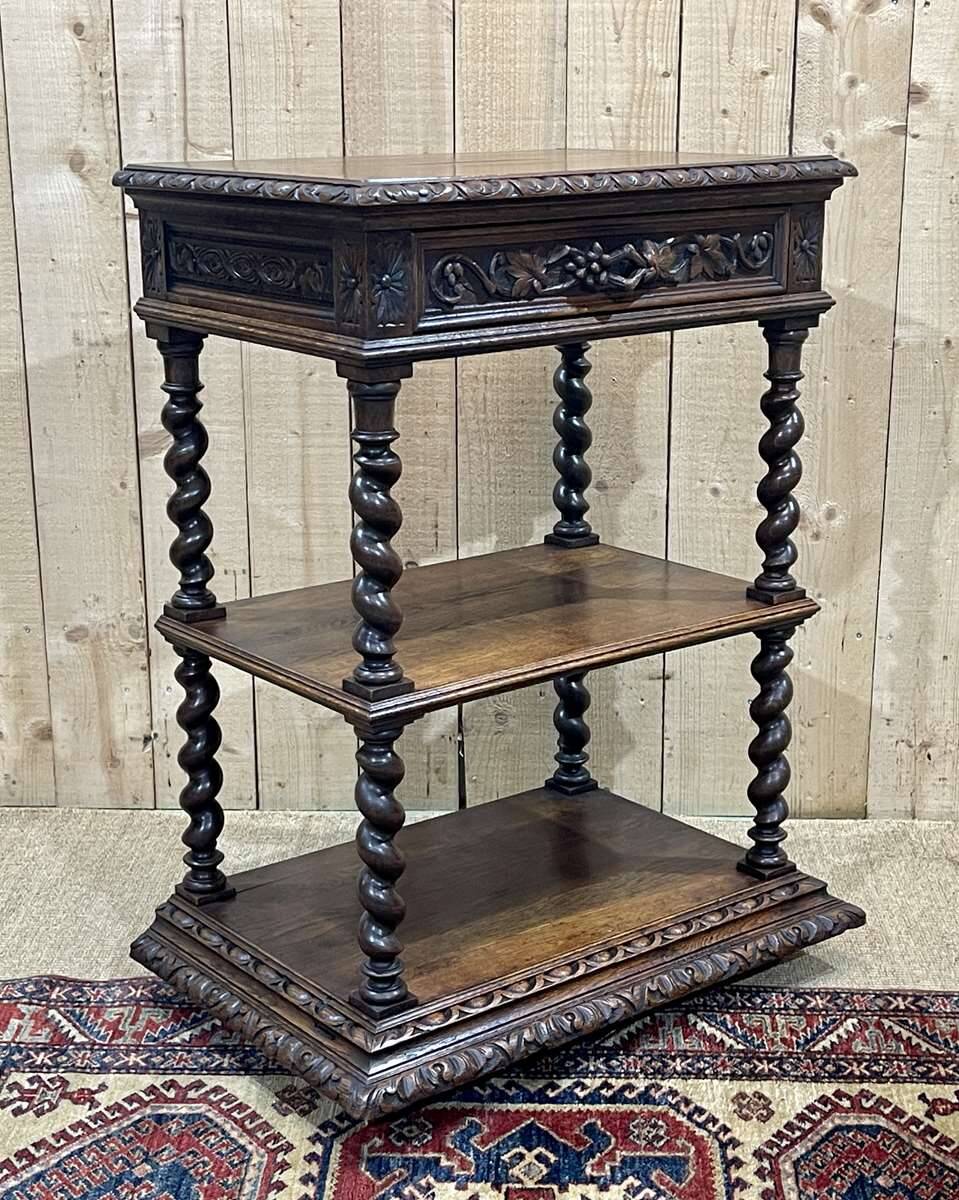 Henry II console in oak early 20th century