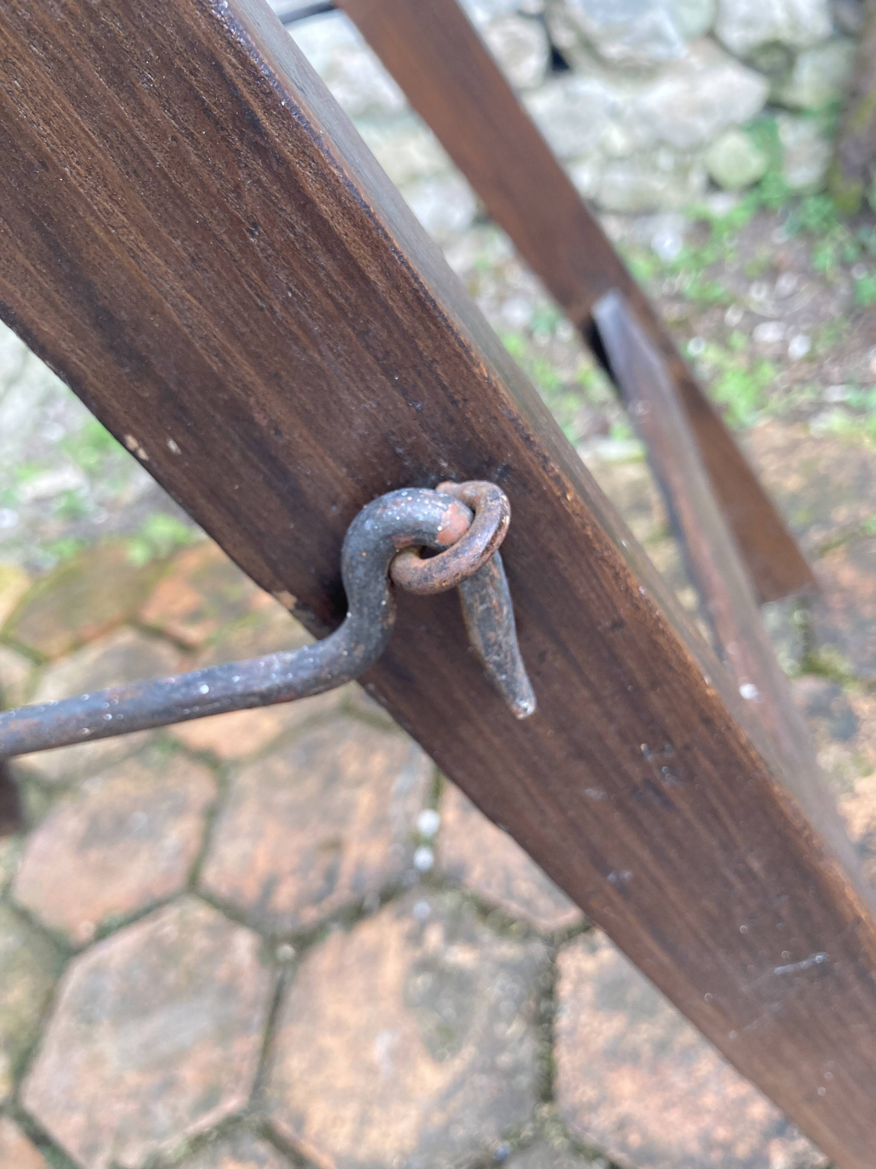 Small vintage stepladder