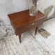 Chevet vintage placage acajou