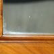 Pair of restored antique consoles from around 1815 in walnut, Regency style with mirror.