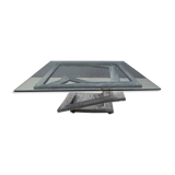 Fleur de Fer coffee table by Maurice Barilone, 1980s