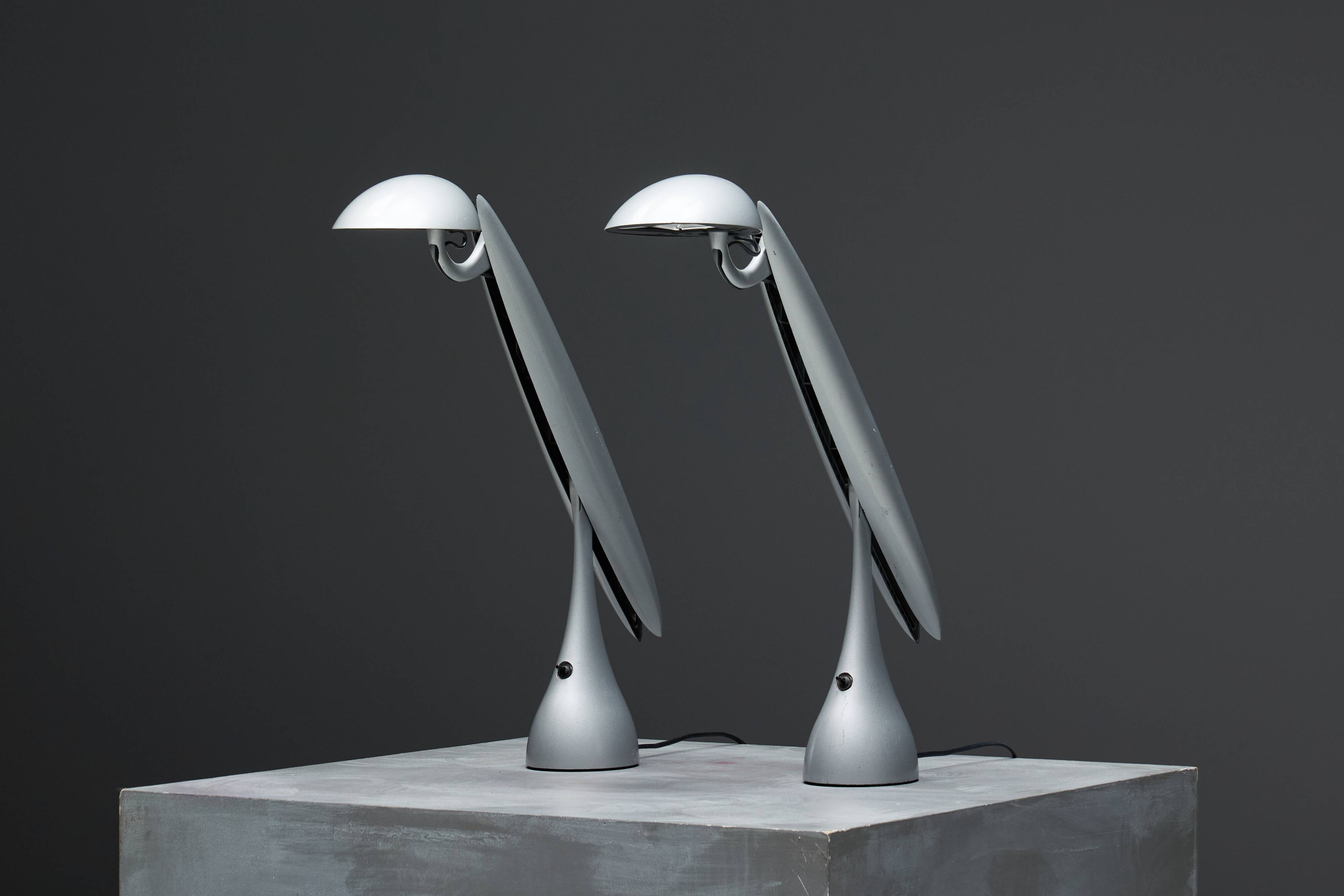 Postmodern Heron Desk Lamps by Isao Hosoe for Luxo, Norway, 1990s