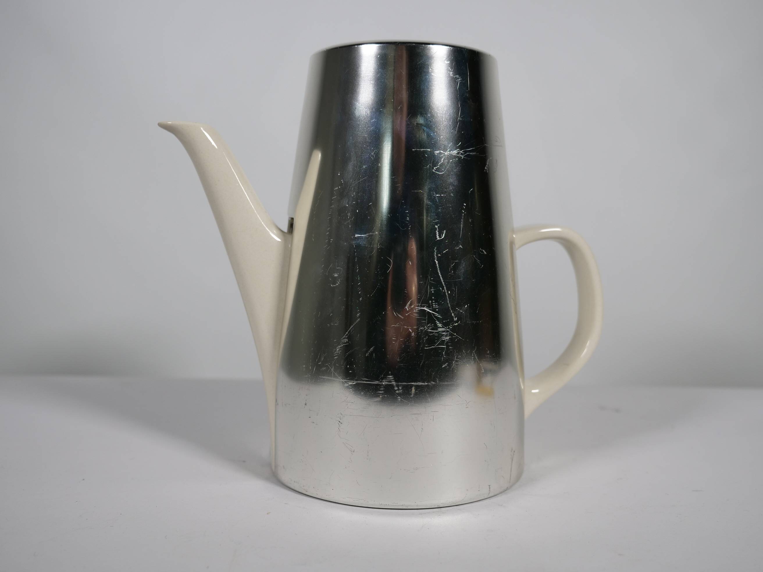 Mid-Century Ceramic Thermos Coffee Maker & Tea Pot from Mellitta, 1960s