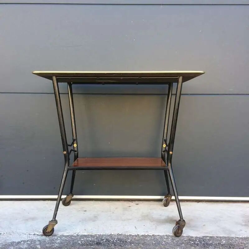 Vintage rolling table
