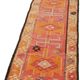 Turkish Handwoven Vintage Herki Kilim 82 cm x 312 cm