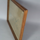 Old frame with channels foliage 39x28 cm wood original gilding stucco +glass SB172