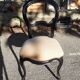 Series of four chairs period Napoleon 3, seat redone, in perfect condition.