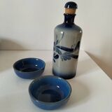 Blue tones stoneware tableware