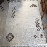 Vintage beni ouarain carpet, 1970