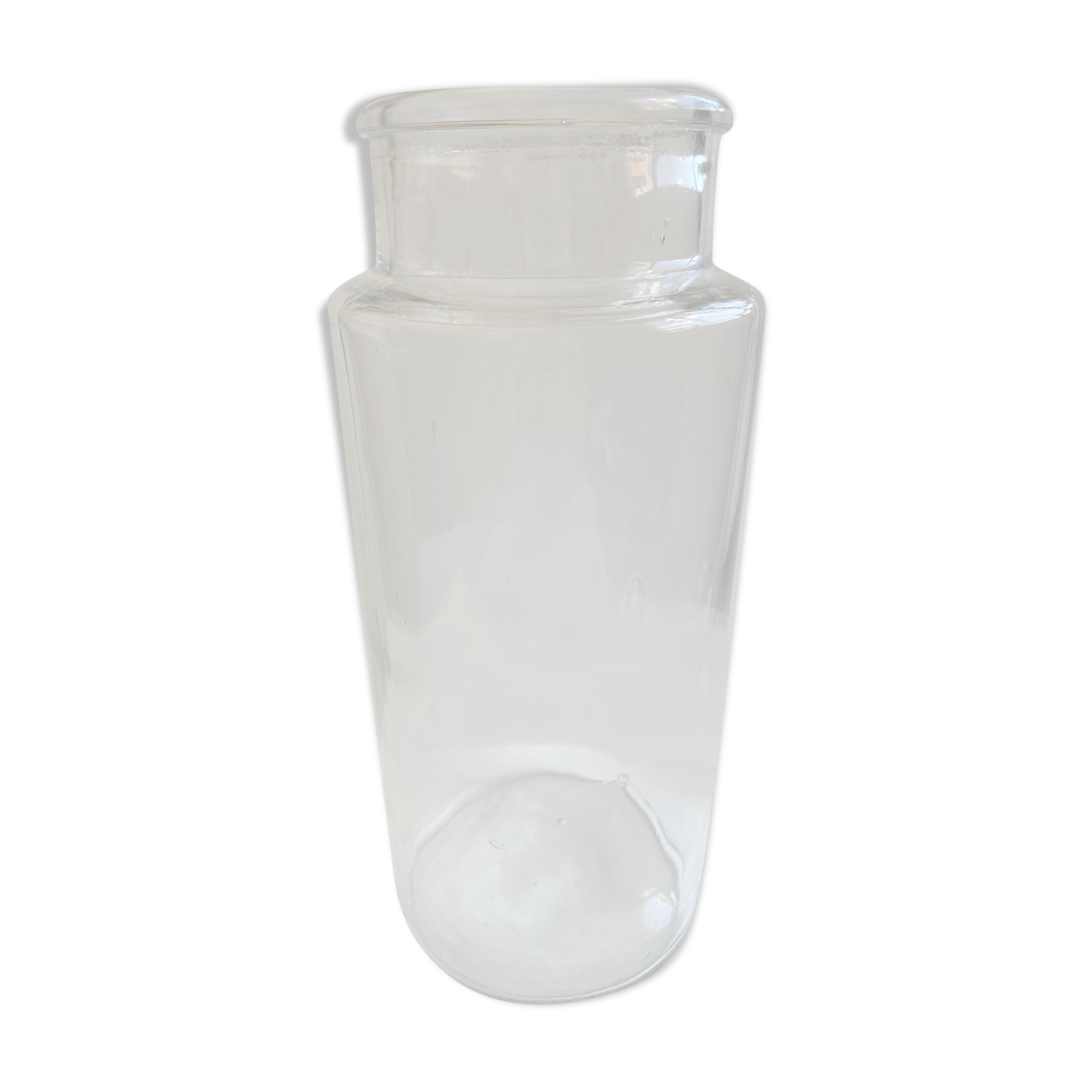 Glass apothecary jar