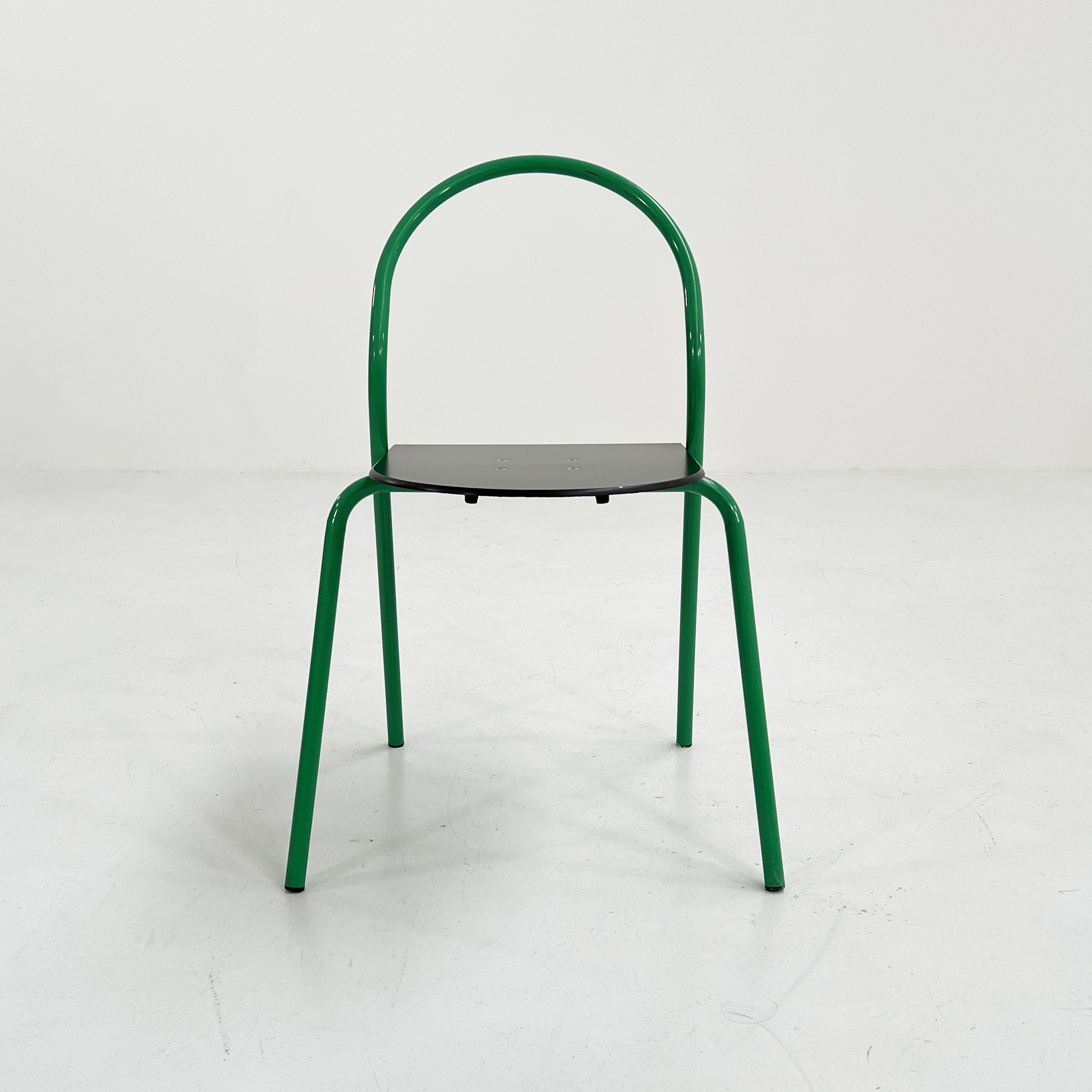 Green Chair Il Bottone by Paolo Parigi for Heron Parigi, 1980