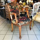Fauteuil ancien "Feuilles d'automne"
