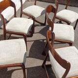 6 Baumann sled chairs