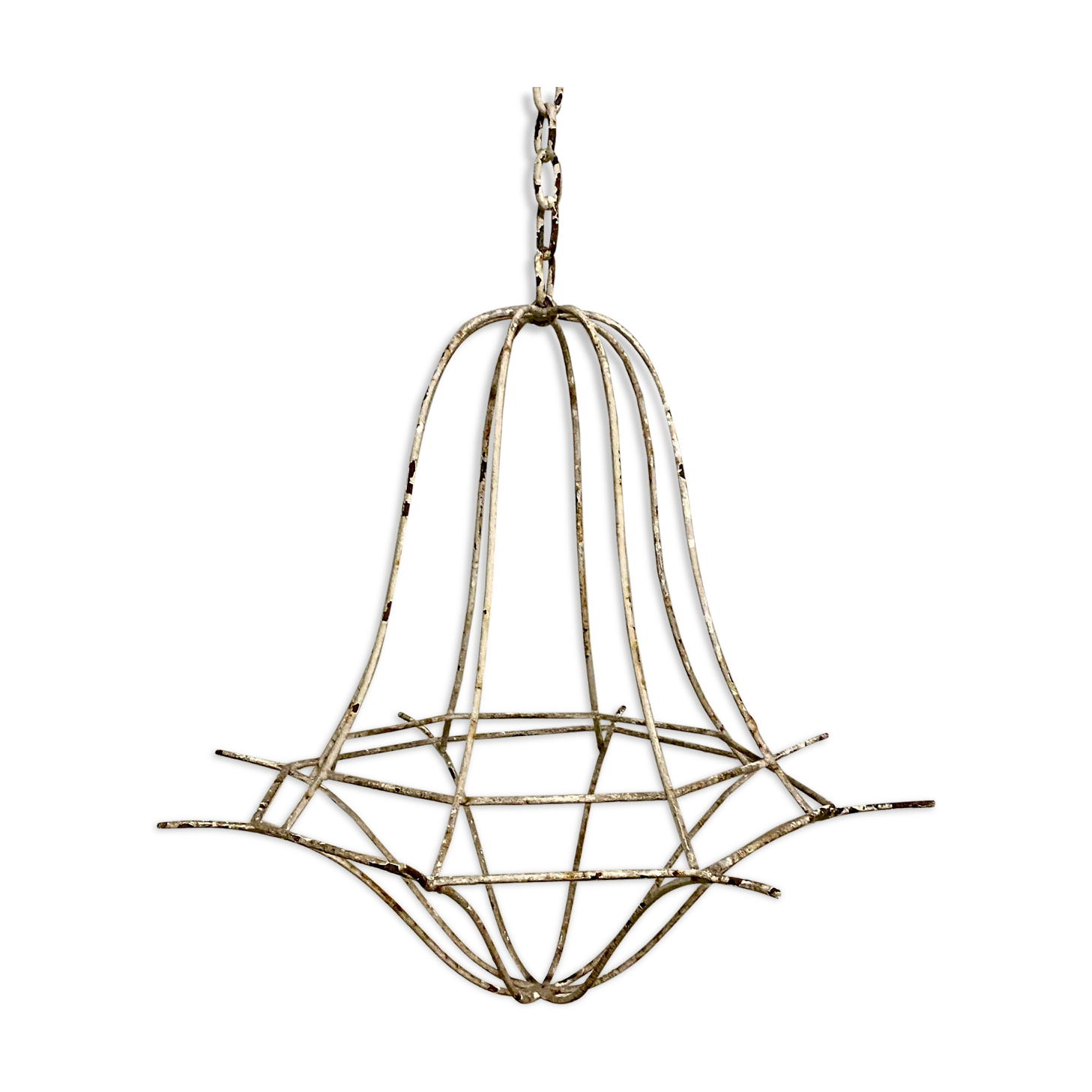 Wrought iron chandelier