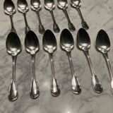 12 Soup Spoons. Silver Plated. Félix Frères