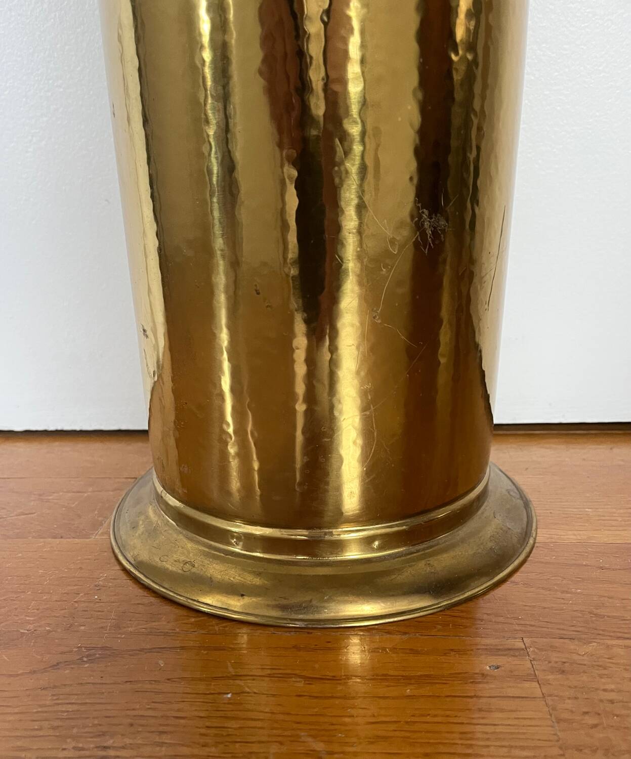 Copper umbrella stand