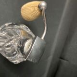 Old bottle perfume vaporizer in crystal and chrome pear XXth