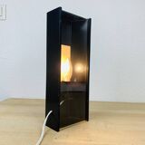 70s geometric glass lamp