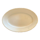 Oval dish - orchia earthenware